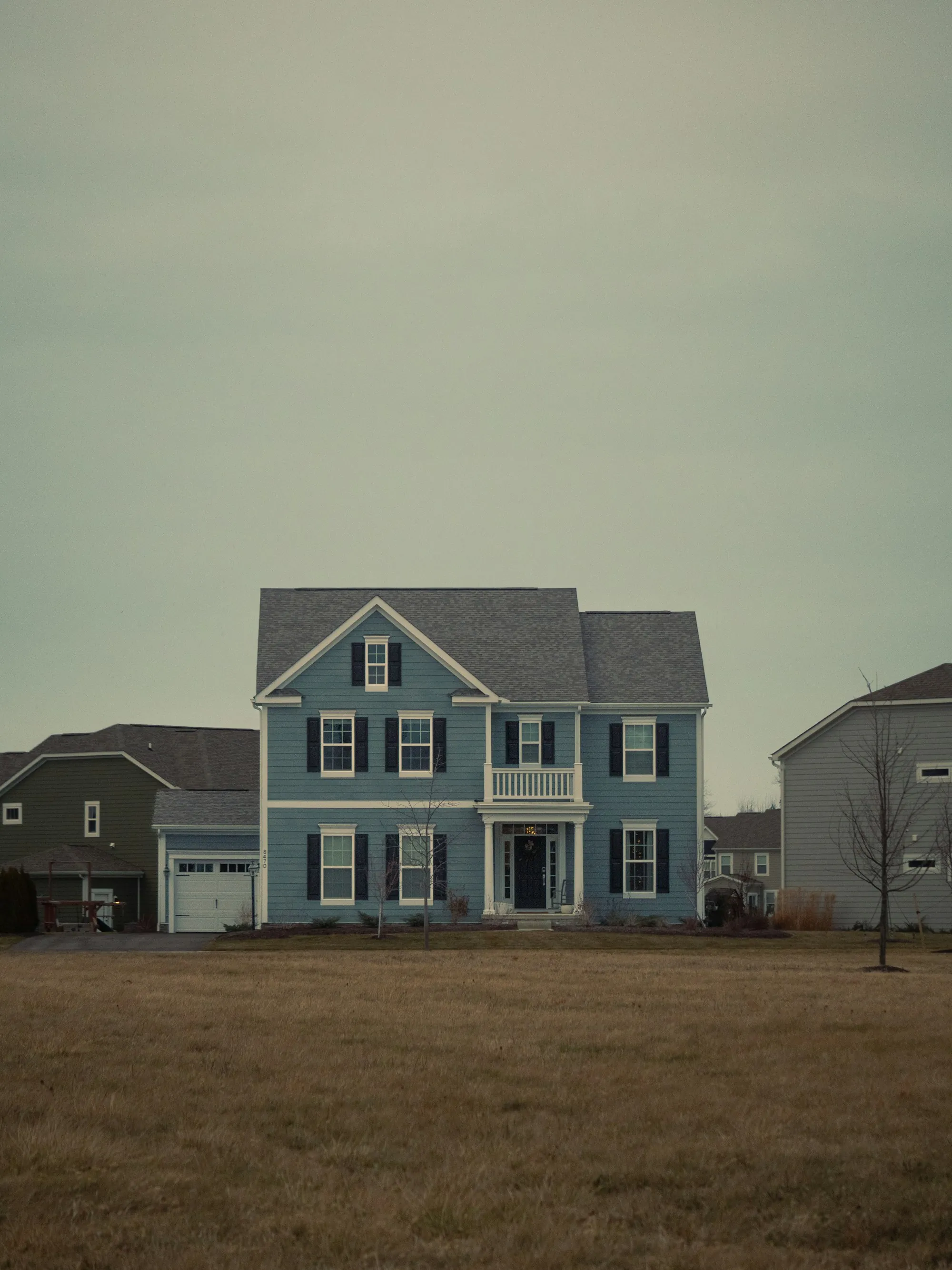 Exterior of a family home