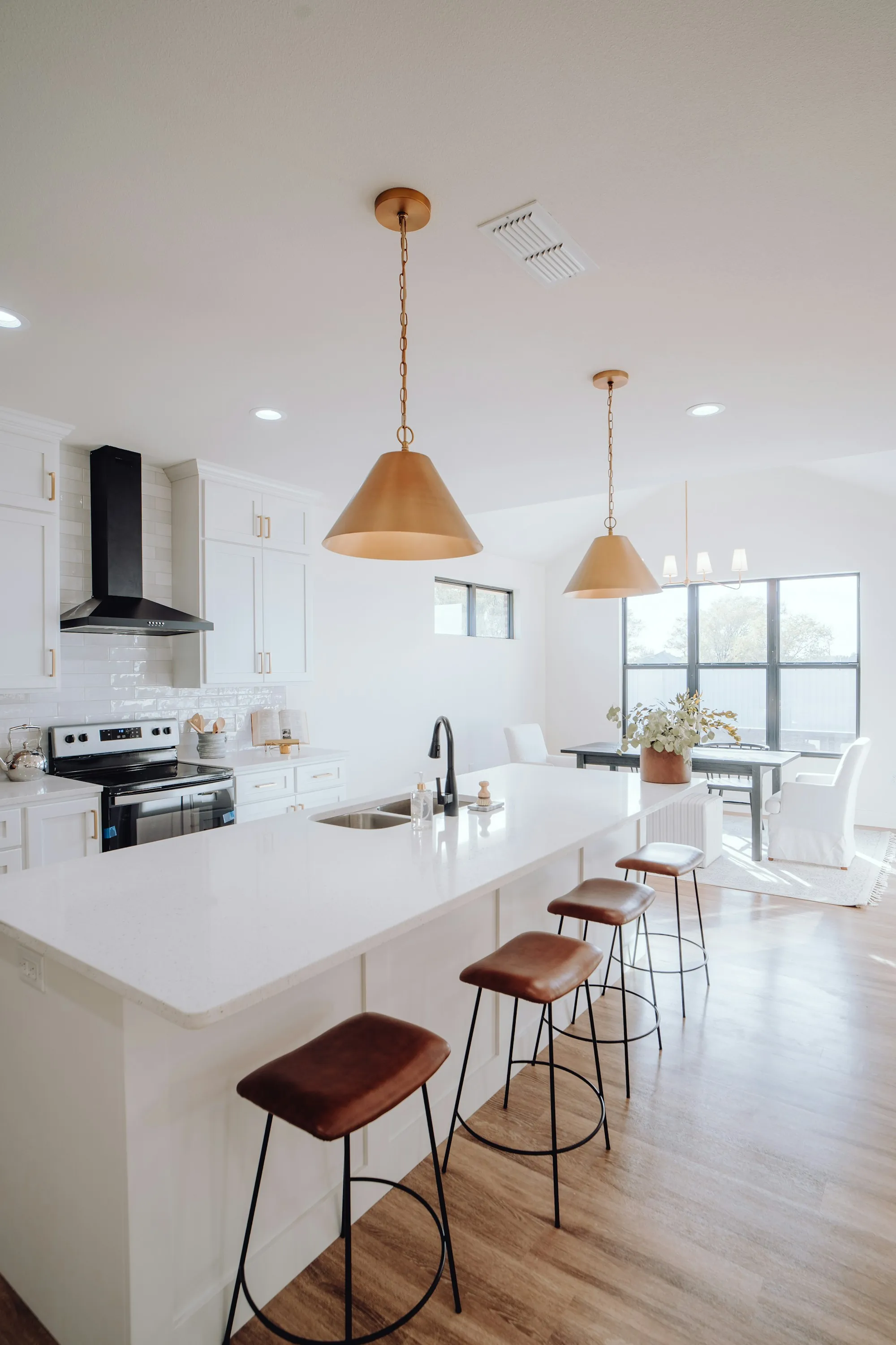 Remodeled kitchen